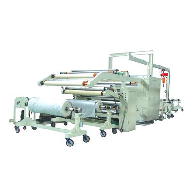 PUR 繊維/泡/フィルム/非織物/革/紙の熱溶性粘着剤ラミネート機 180 kg/h