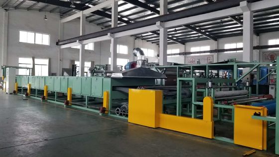 シリコン・ドット・ノン・スリップ・ファブリック・メイキング・マシン フィルト・ファブリック 5500KG 重量 120KW