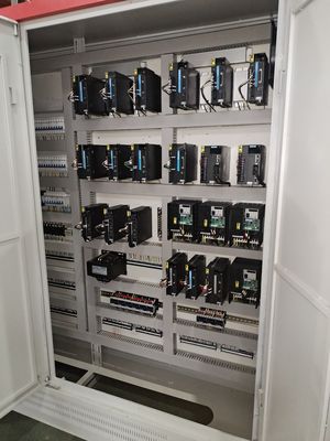 電動PLC 2バーナー 3 in 1 自動車内装用ドイツ式炎ラミネート機