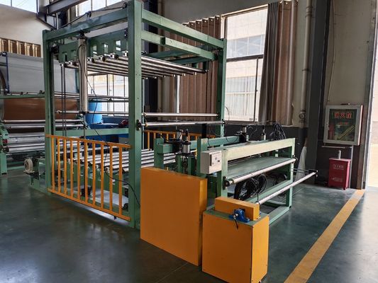 製造工場でカーペット生産のための水性粘着剤ラミネート機