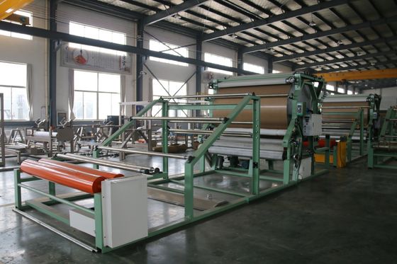 布/泡/フェルト用水性粘着剤ラミネート機 最大幅1500mm~3400mm