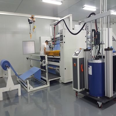 溶媒のないPUR 熱溶性粘着剤ラミネート機 1600mm 最大幅 溶剤は必要ありません